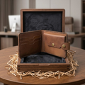 Brown Buffalo Leather Wallet | Handcrafted Best Wallets for Men