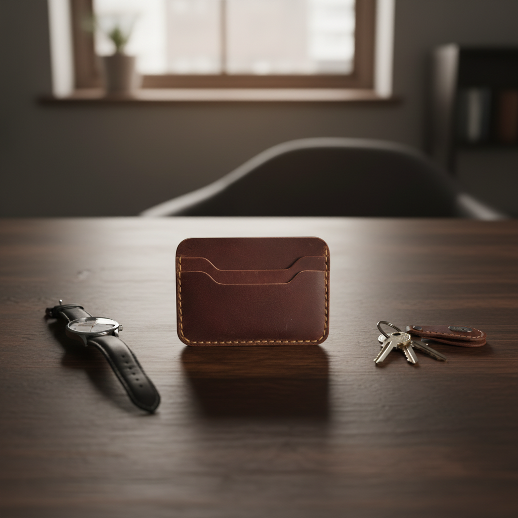 Leather card holders